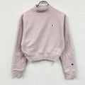 Champion　チャンピオン　リバースウィーブ　スウェット/トレーナー　ハイネック　ヘビーウエイト　現行　ピンク　Sサイズ　古着