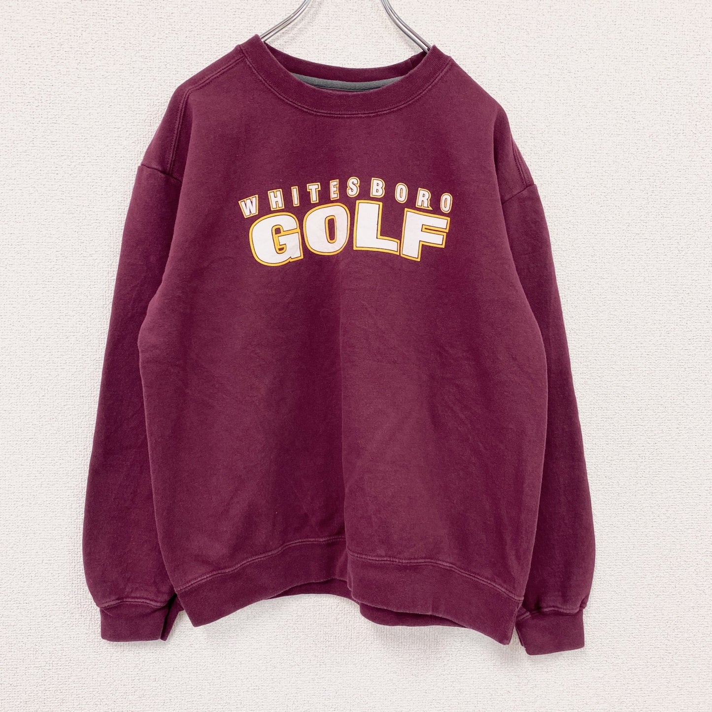 GILDAN　スウェット/トレーナー　カレッジタイプ　ボルドー　Mサイズ