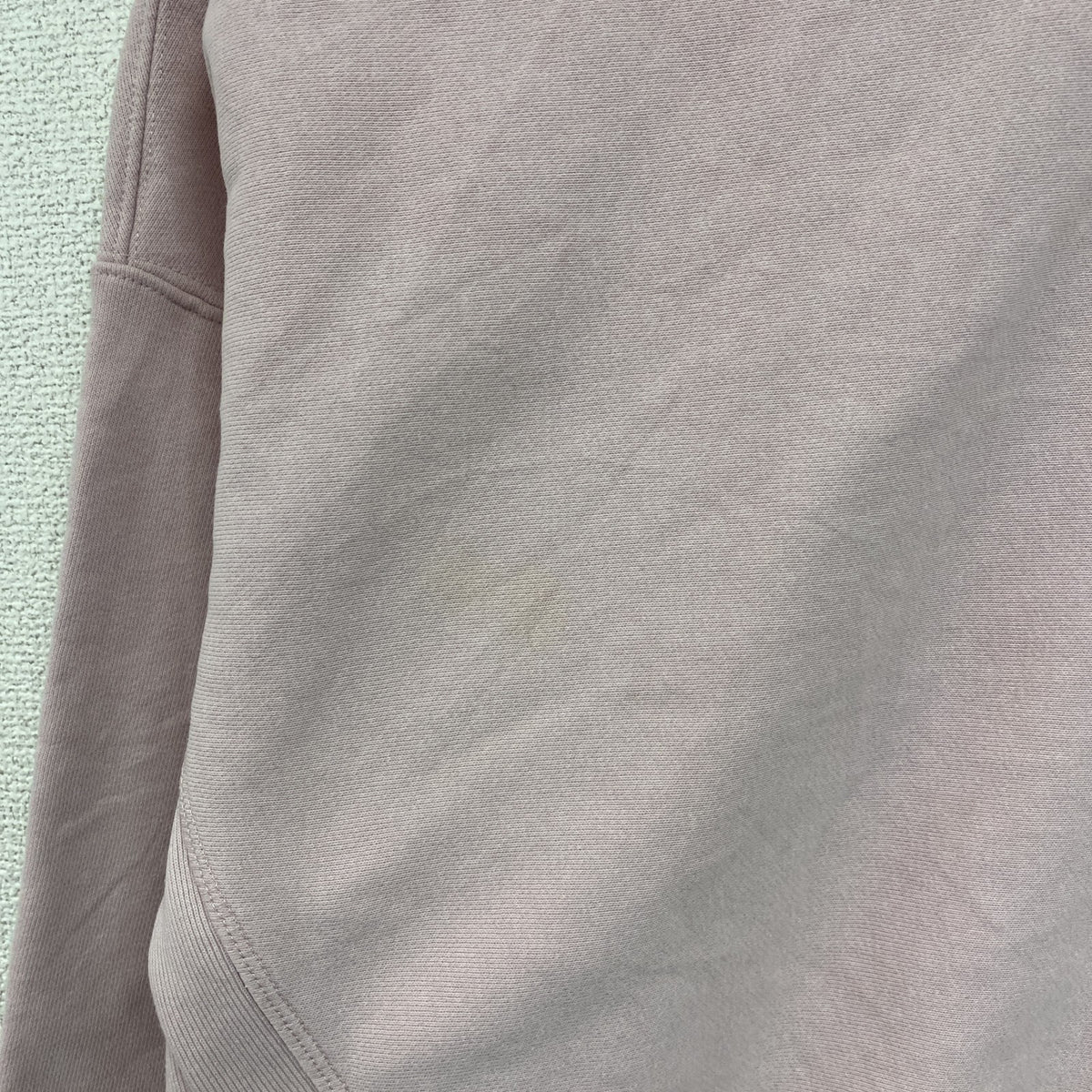 Champion　チャンピオン　リバースウィーブ　スウェット/トレーナー　ハイネック　ヘビーウエイト　現行　ピンク　Sサイズ　古着