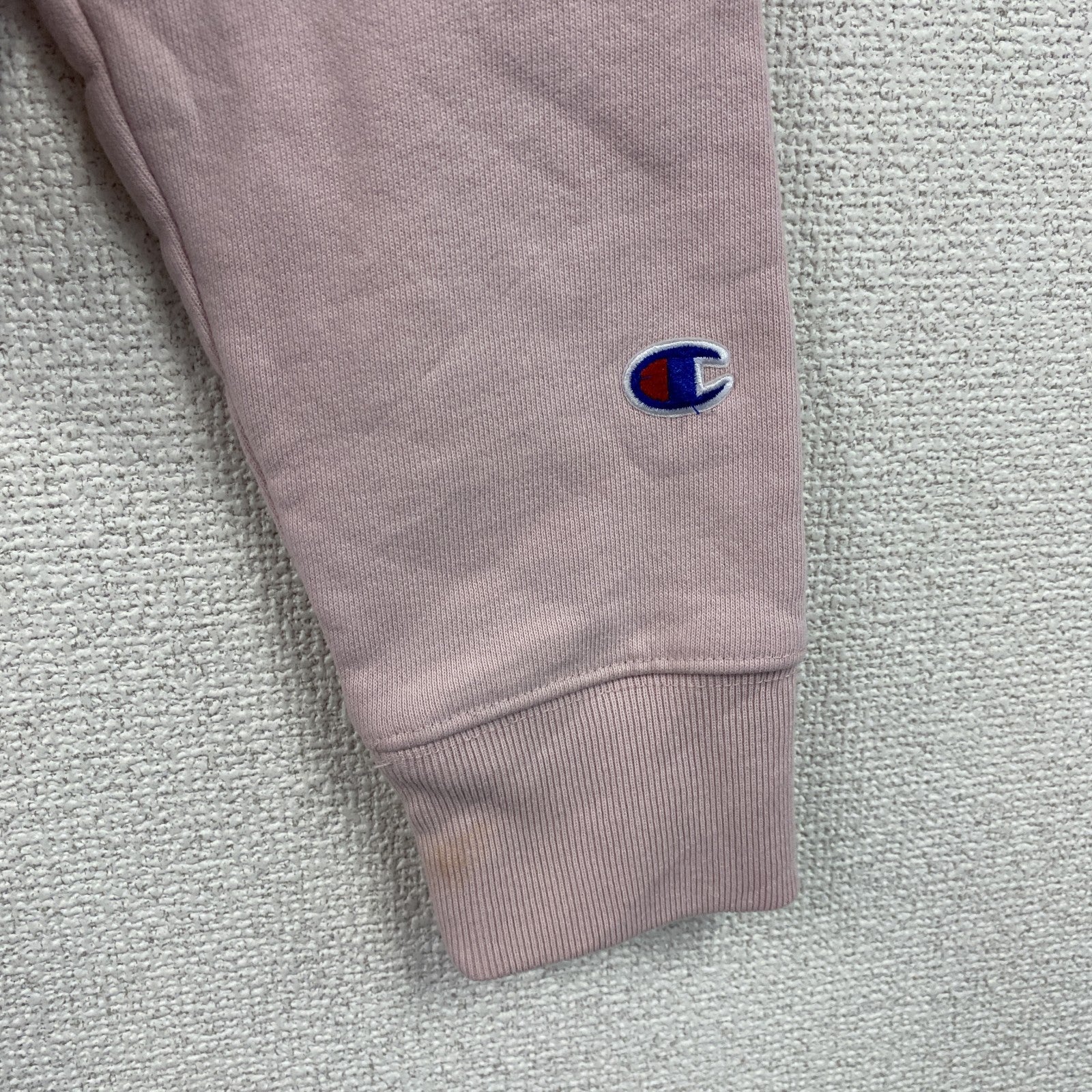 Champion　チャンピオン　リバースウィーブ　スウェット/トレーナー　ハイネック　ヘビーウエイト　現行　ピンク　Sサイズ　古着