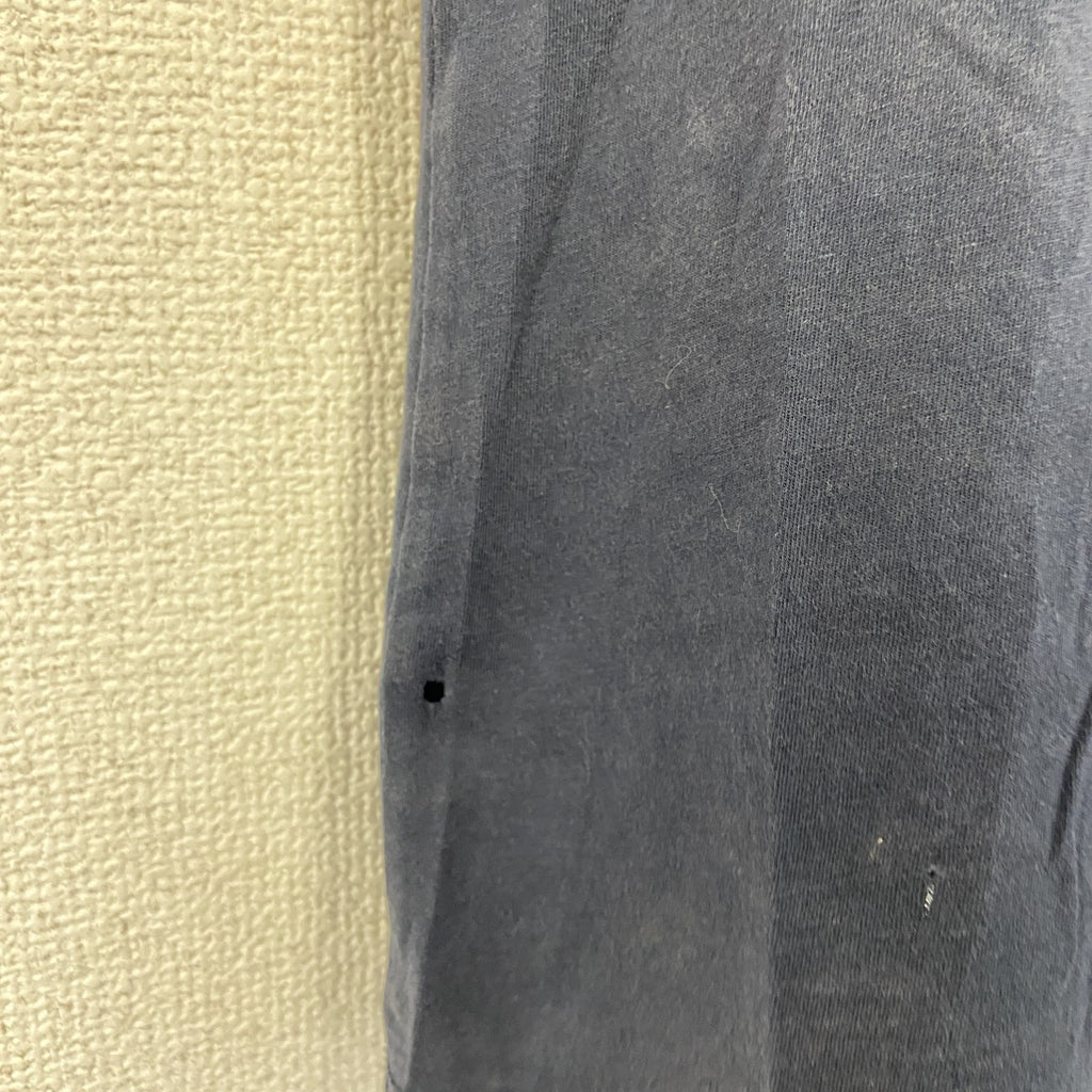 NIKE ナイキ　半袖ビックプリントTシャツ　ワンポイントロゴプリント　ネイビー　紺　クルーネック　Mサイズ　古着