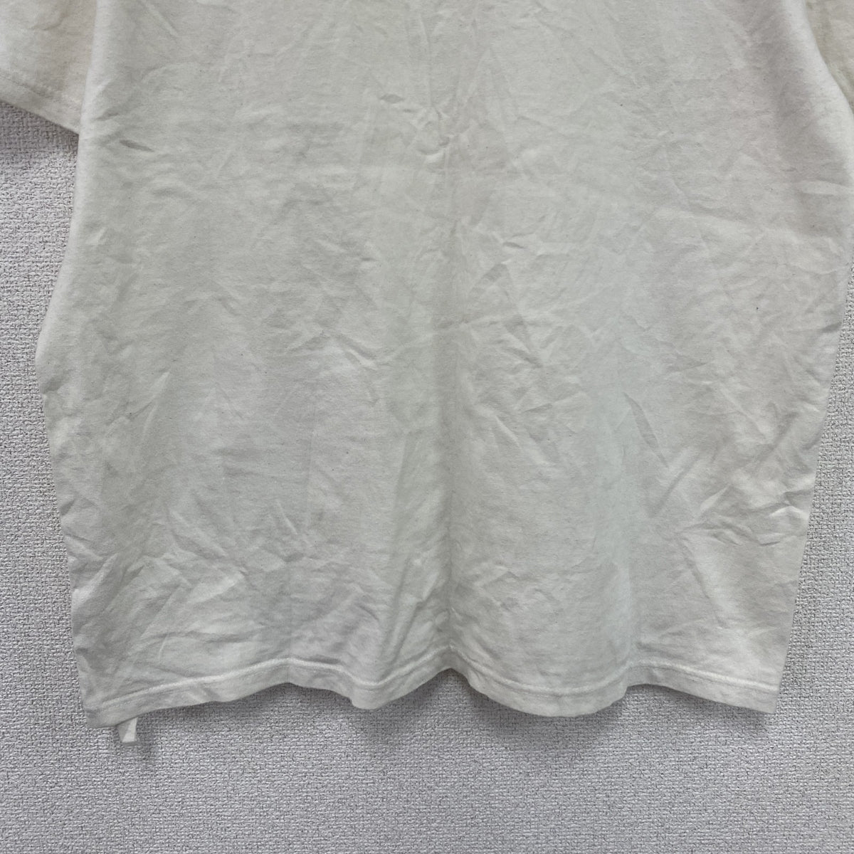 KAVU　カブー　半袖プリントTシャツ　バックトゥネイチャー　白　ホワイト　Lサイズ　古着