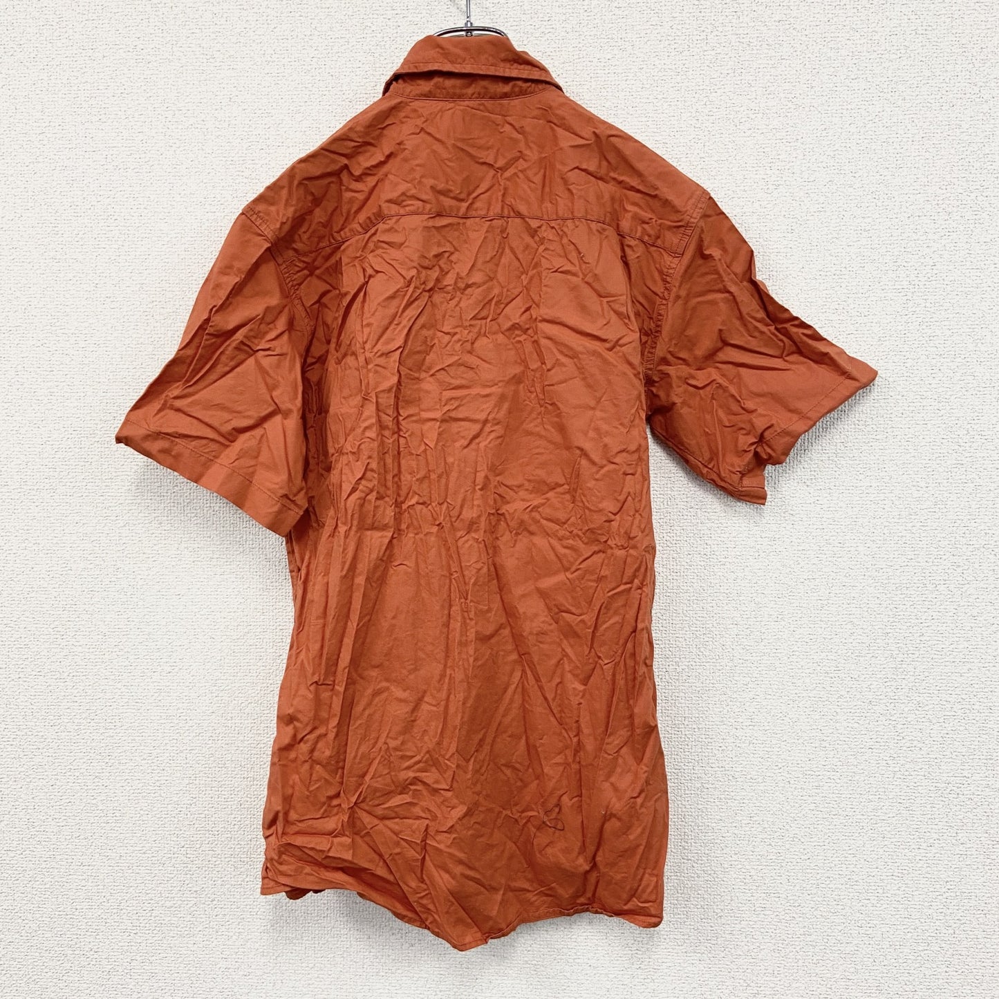 Carhartt　カーハート　半袖ボタンダウンシャツ　ダブルポケット　オレンジ　Mサイズ