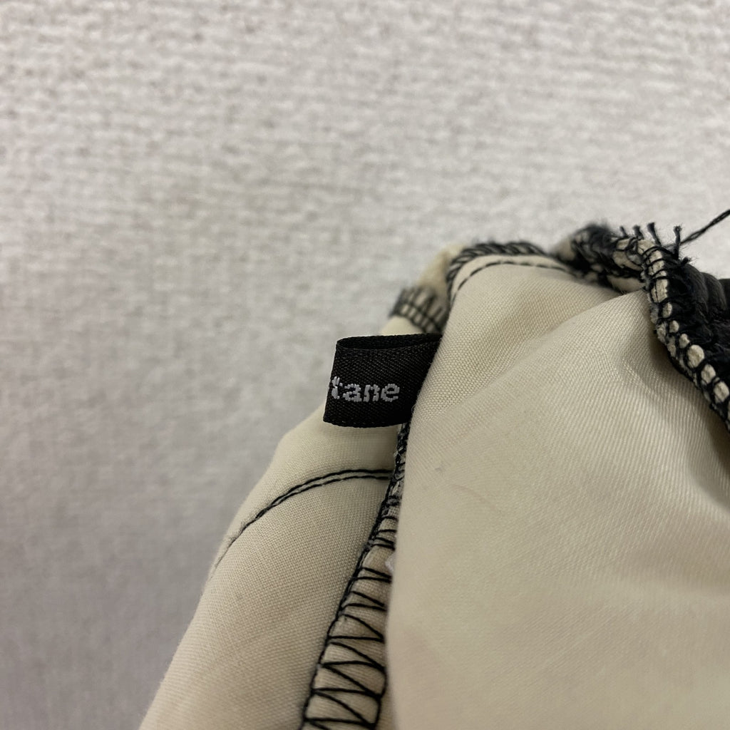 Kastane　カスタネ　レザーハーフパンツ/ショートパンツ　黒　ブラック　Fサイズ　古着