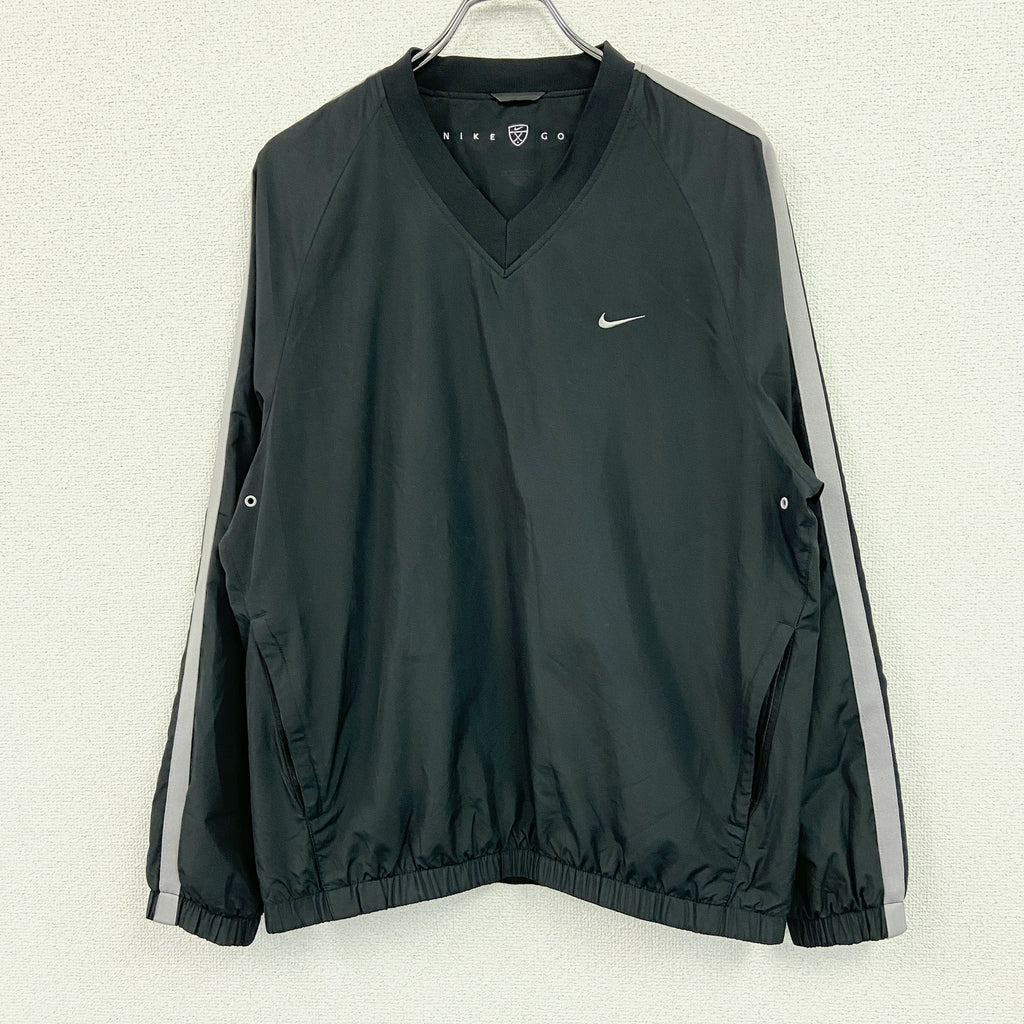NIKE GOLF　ナイキゴルフ　プルオーバージャケット　黒　ブラック　Mサイズ　古着