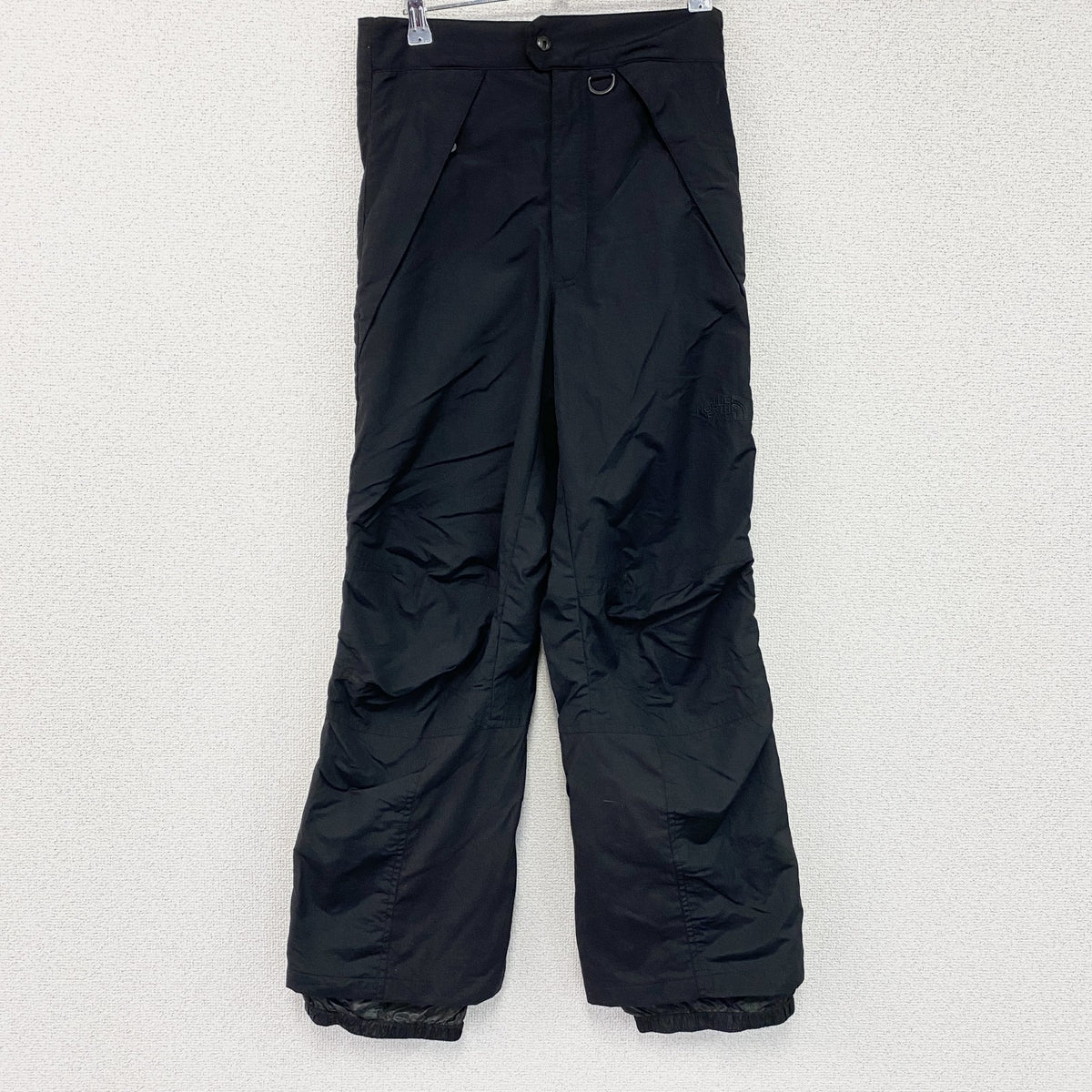 THE NORTH FACE　ザ・ノースフェイス　パンツ　スノーボードウェア　スキーウェア　ナイロン　黒　ブラック　XSサイズ　