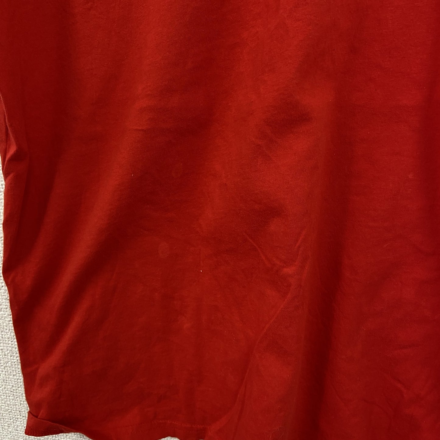 Coca-Cola　コカ・コーラ　半袖プリントTシャツ　企業ロゴ　デカロゴ　赤　レッド　Mサイズ