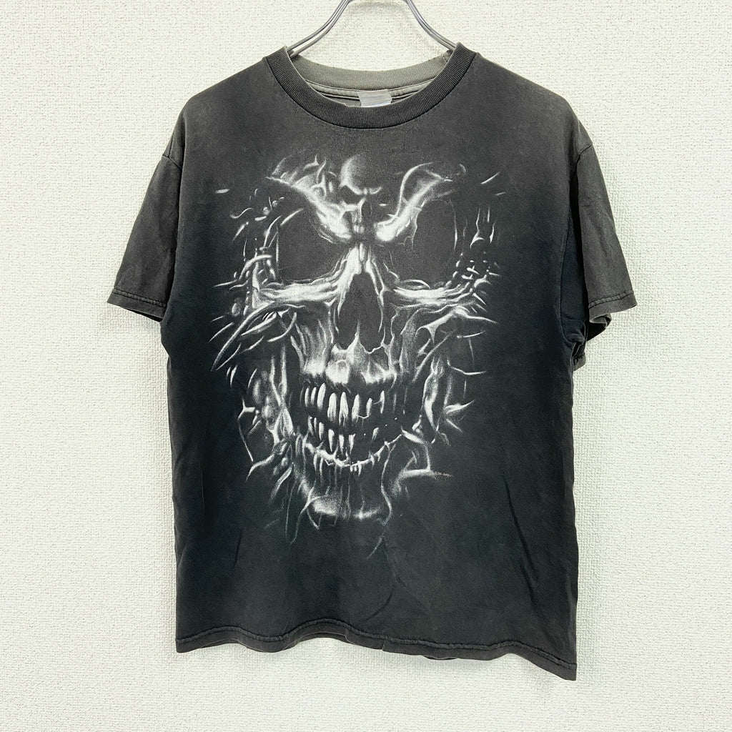 TENNESSEE RIVER　半袖プリントＴシャツ　黒　ブラック　Mサイズ　古着