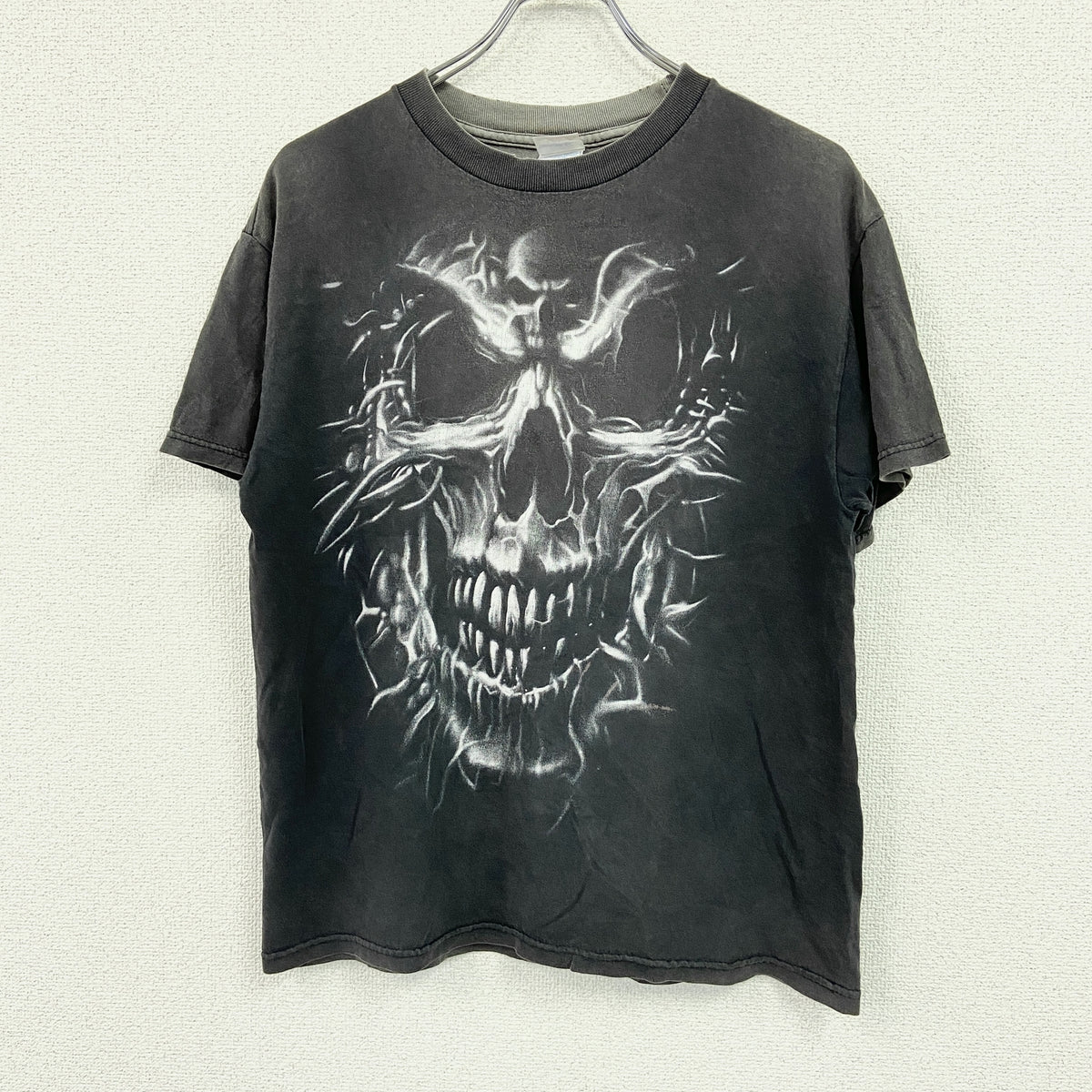 TENNESSEE RIVER　半袖プリントＴシャツ　黒　ブラック　Mサイズ　古着