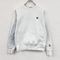 Champion　チャンピオン　リバースウィーブ　スウェット/トレーナー　ヘビーウエイト　現行　刺繍ロゴ　白　ホワイト　Sサイズ　古着