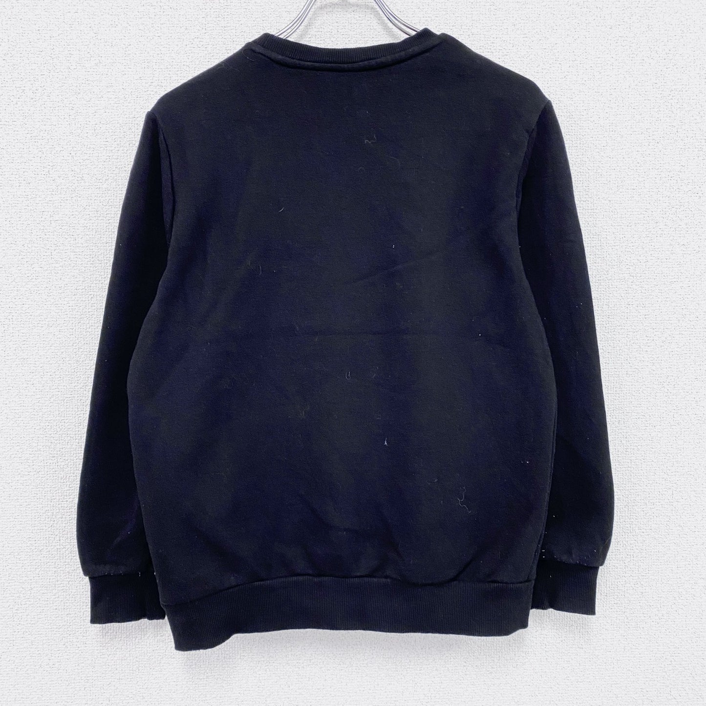 Disney　ディズニー　Donald Duck　ドナルドダック　スウェット/トレーナー　黒　ブラック　Sサイズ