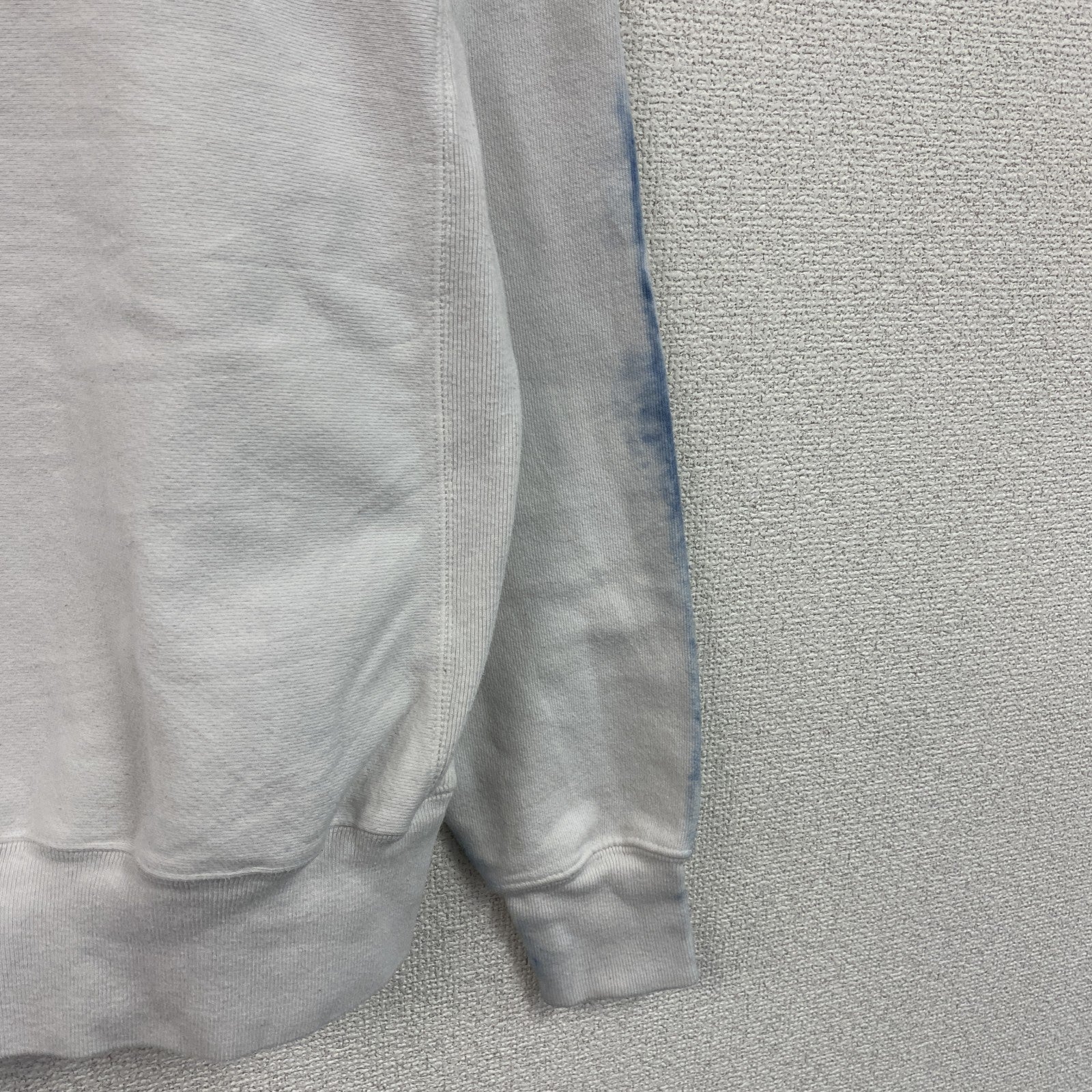 Champion　チャンピオン　リバースウィーブ　スウェット/トレーナー　ヘビーウエイト　現行　刺繍ロゴ　白　ホワイト　Sサイズ　古着