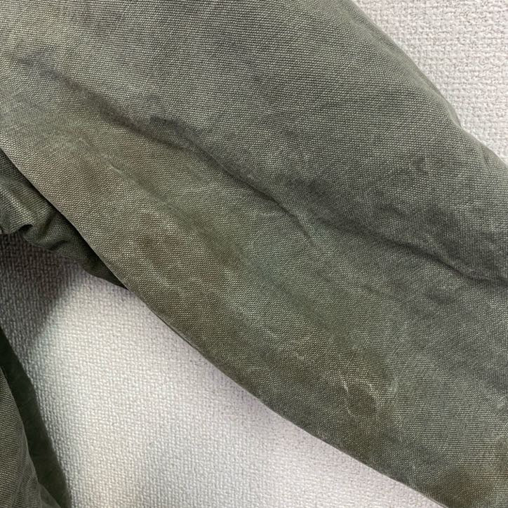 GRAVEL GEAR　グレイヴェルギア　フルジップダックジャケット　中綿入り　コーデュロイカラー　カーキ　Lサイズ　古着