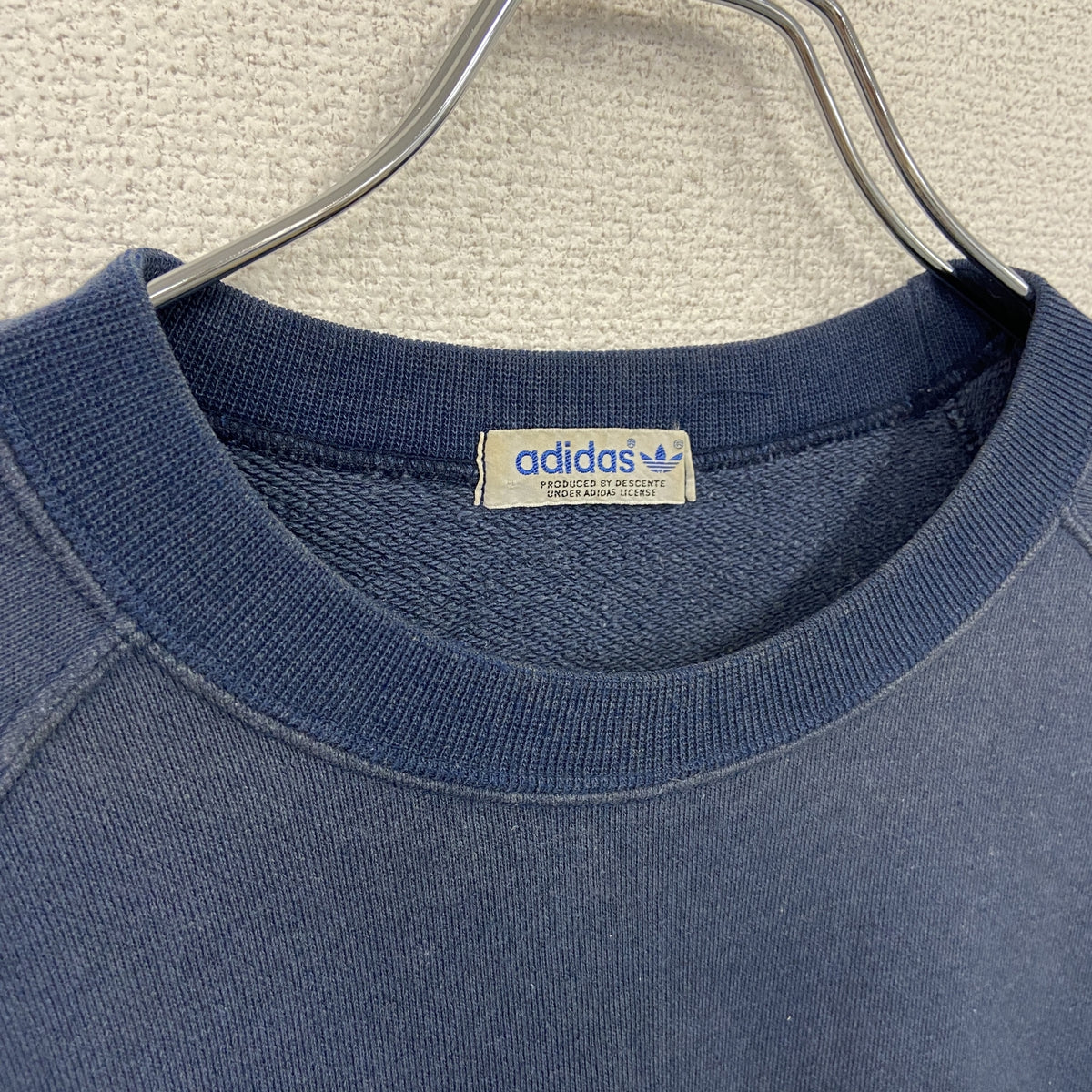 adidas　アディダス　スウェット/トレーナー　紺　ネイビー　Mサイズ　古着