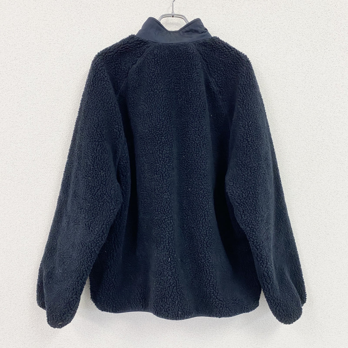 GAP　ギャップ　フリースジャケット/ボアジャケット　リバーシブル　キルティング　紺　ネイビー　XLサイズ　