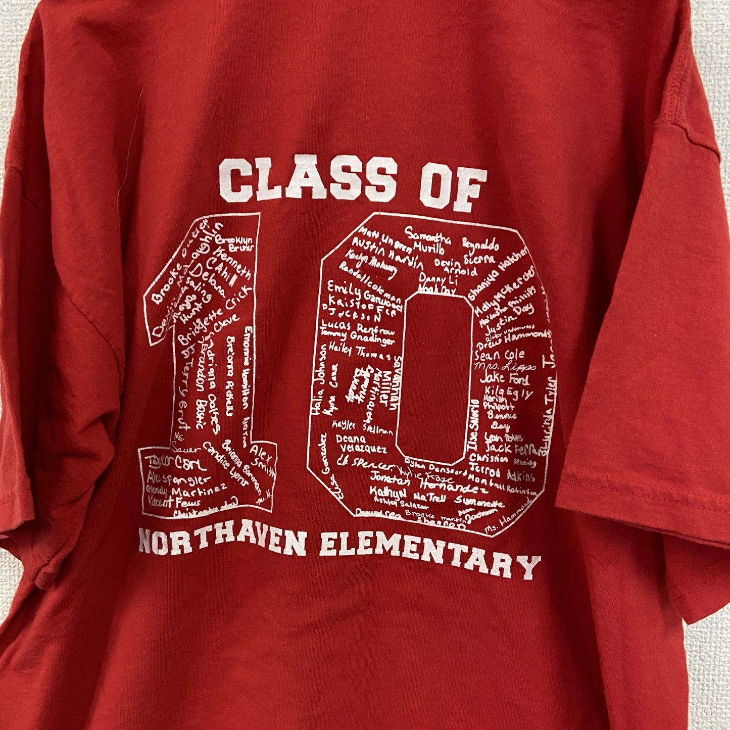 GILDAN　ギルダン　半袖プリントTシャツ　アニマルT　赤　レッド　XLサイズ