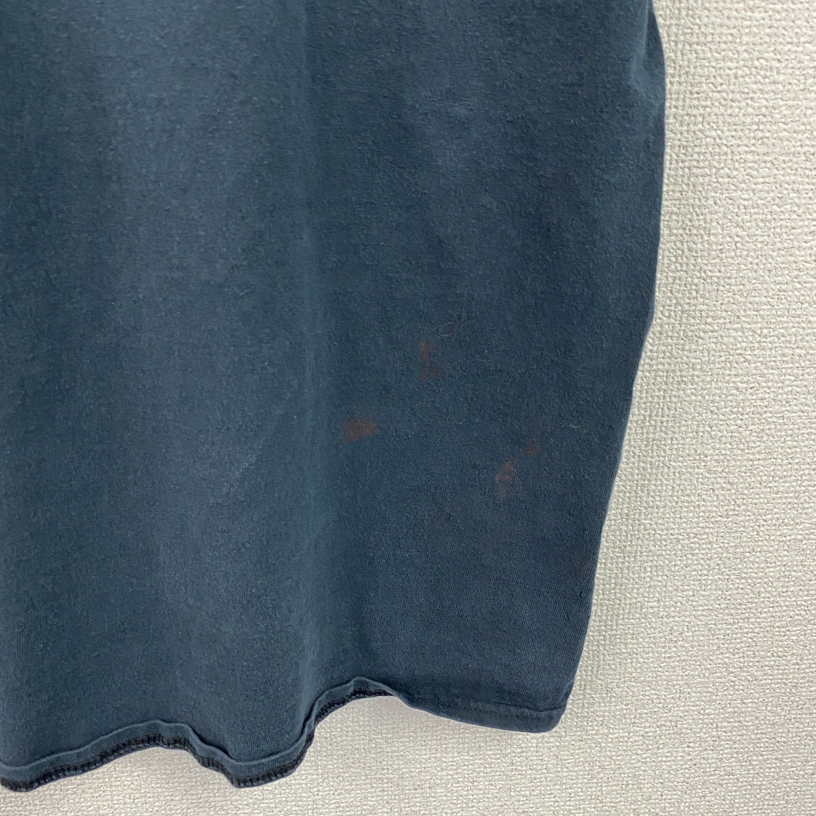 GILDAN　ギルダン　半袖プリントTシャツ　Pink Heals　両面プリント 紺　ネイビー　XLサイズ カットソー メンズ コットン 古着