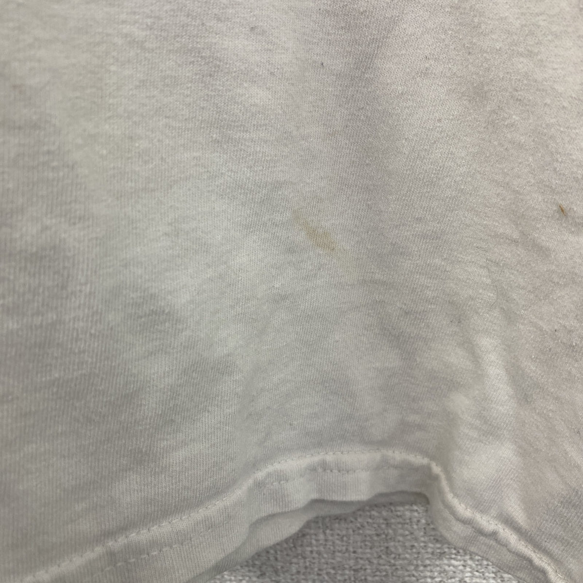 GILDAN　ギルダン　半袖プリントTシャツ　ワニ　サッカー　白　ホワイト　XLサイズ　古着