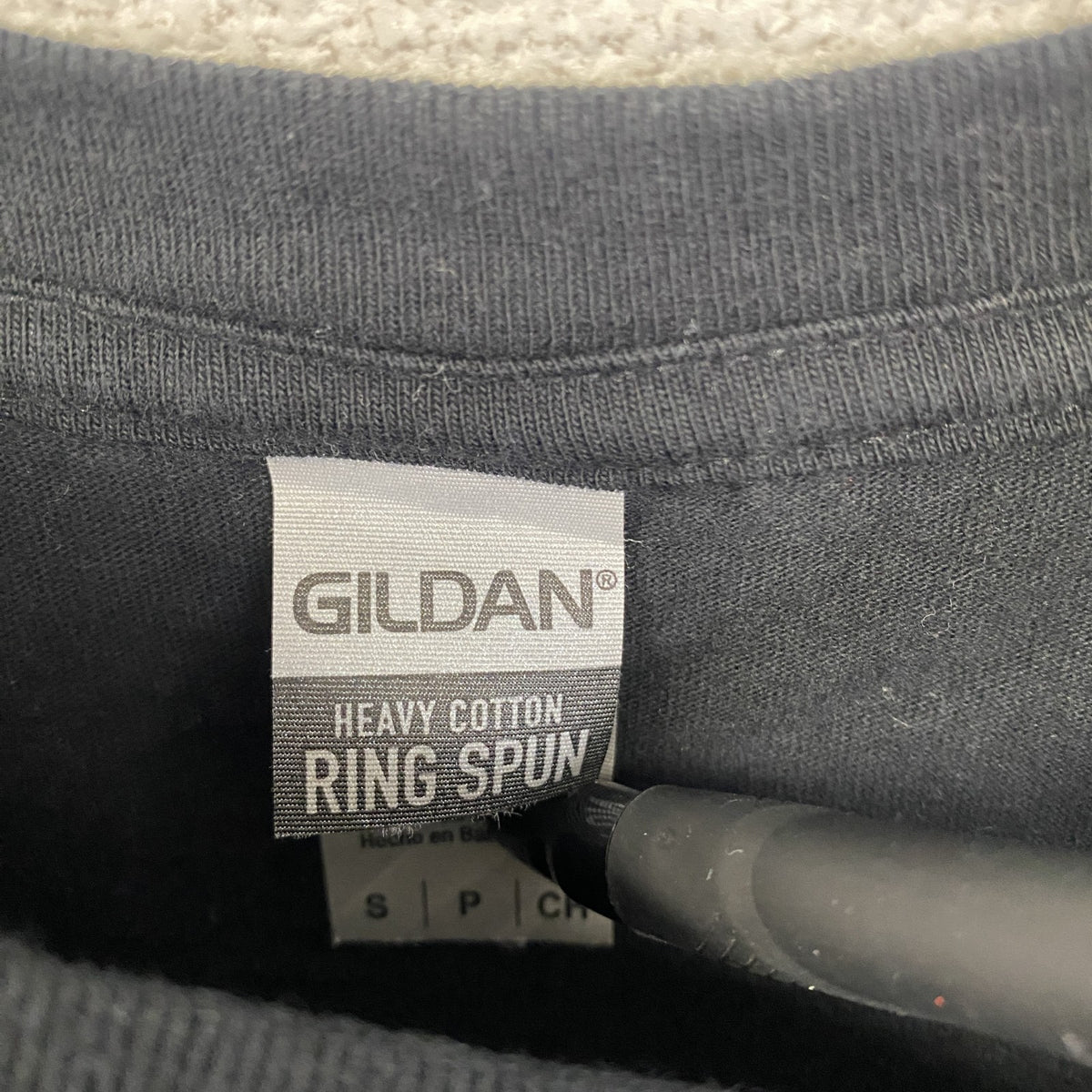 GILDAN ギルダン　半袖プリントTシャツ　クルーネック　amazon　prime day　黒　ブラック　Sサイズ　古着