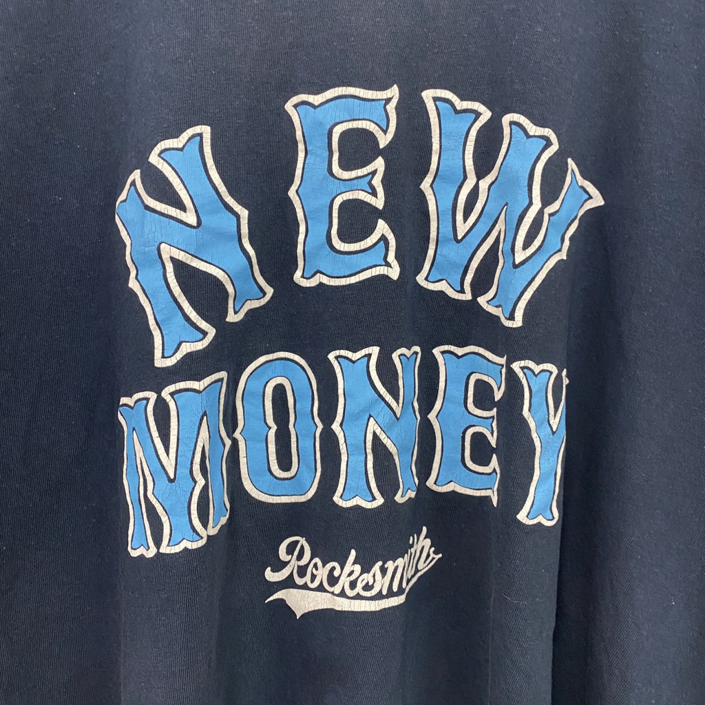 ROCK SMITH　ロックスミス　半袖プリントTシャツ　ゲームT　黒　ブラック　XLサイズ　古着