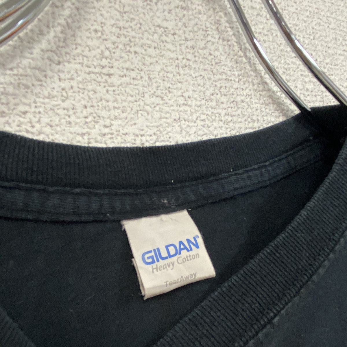 GILDAN　ギルダン　半袖プリントTシャツ　VIP Auto Center　両面プリント　英字プリント　黒　ブラック　Lサイズ　古着