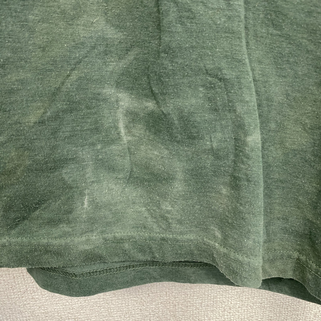 半袖プリントTシャツ　ORANGE COUNTY　緑　グリーン　2XLサイズ　古着