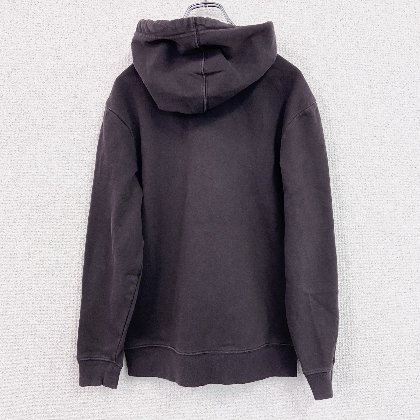 GAP　ギャップ　スウェットパーカー/フーディー　デカロゴ　茶色　ブラウン　XSサイズ