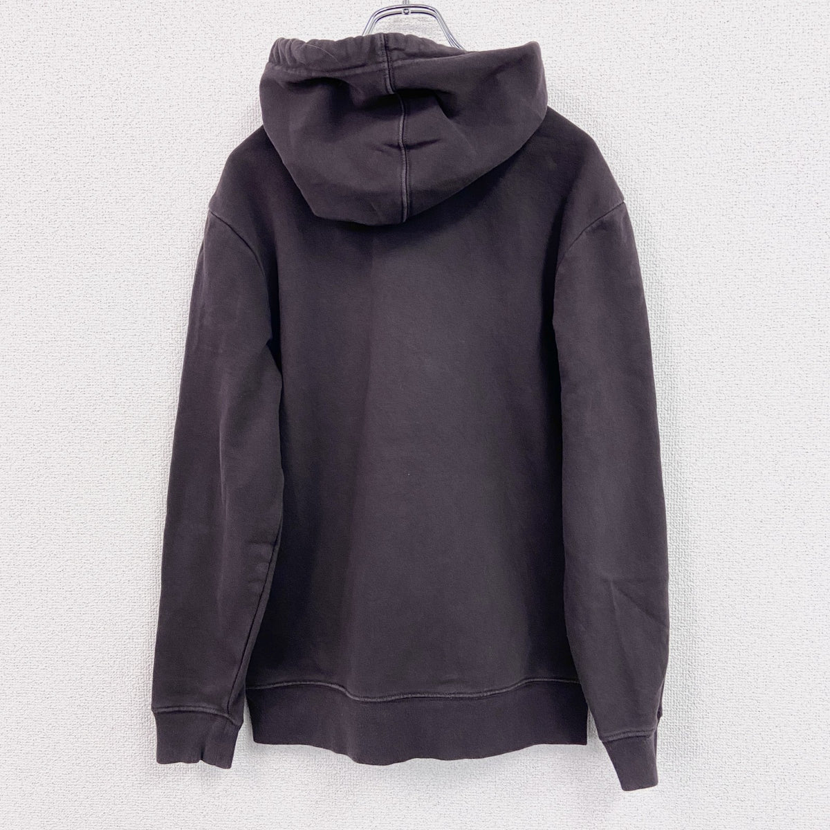 GAP　ギャップ　スウェットパーカー/フーディー　デカロゴ　茶色　ブラウン　XSサイズ　古着