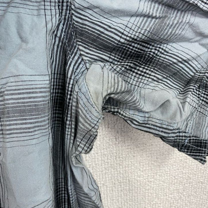 Carhartt　カーハート　半袖ボタンダウンシャツ　オンブレチェック　青　ブルー　2XLサイズ