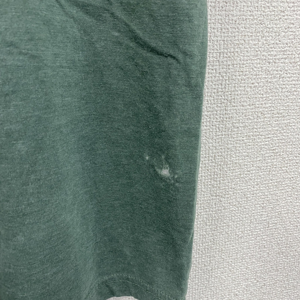 半袖プリントTシャツ　ORANGE COUNTY　緑　グリーン　2XLサイズ　古着