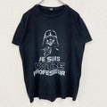 SOL'S　半袖プリントTシャツ　クルーネック　STARSWARS　ダースベーダー　カジュアル　黒　ブラック　Mサイズ　古着