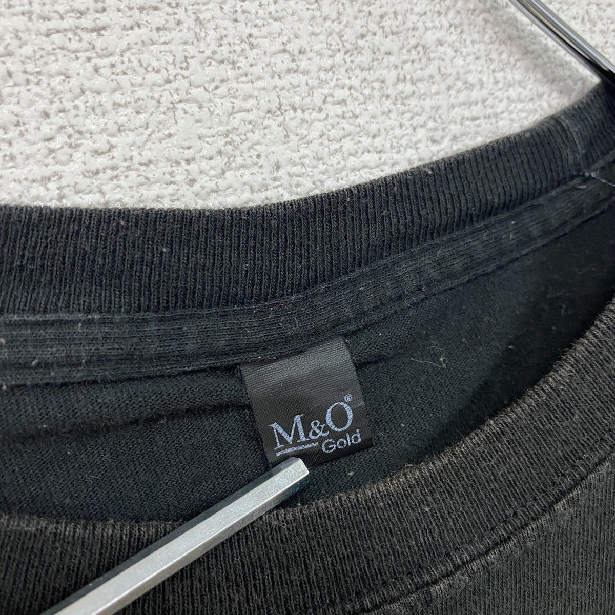 M＆O Gold　半袖プリントTシャツ　D.A.R.E　黒　ブラック　Mサイズ　古着