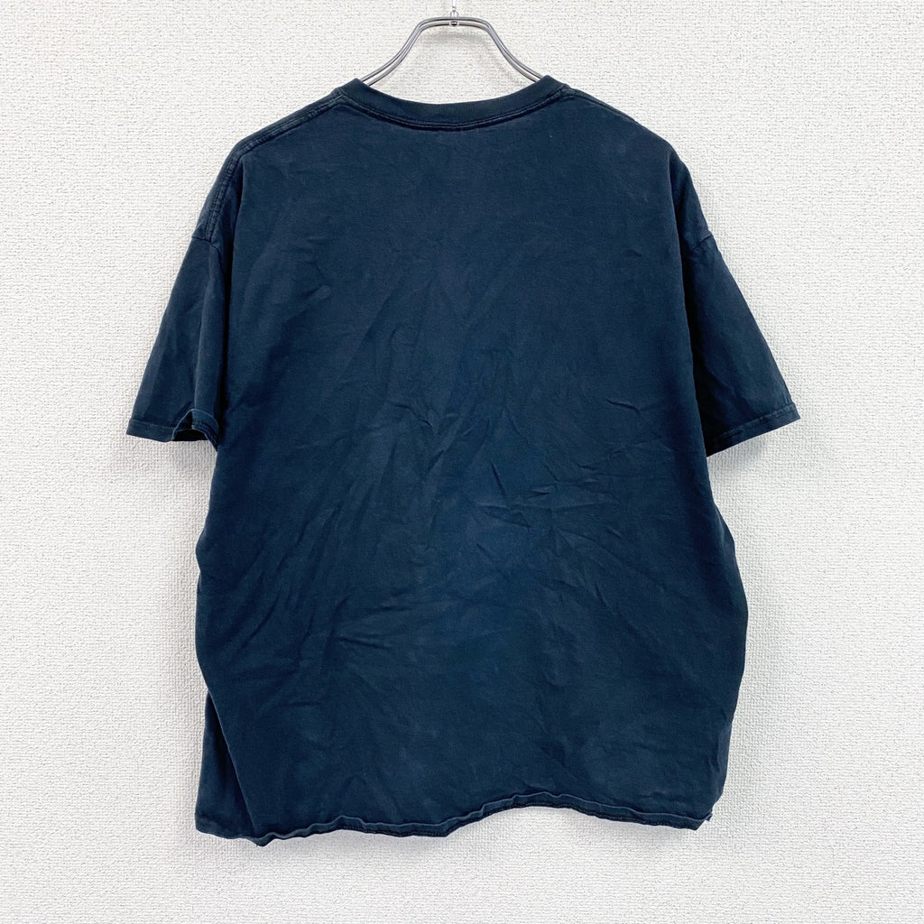 GILDAN　ギルダン　半袖プリントTシャツ　ジムT　BIG MITCH　筋肉　マッスル　黒　ブラック　XLサイズ　古着