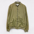H&M L.O.G.G.　エイチアンドエム　MA-1　ボンバージャケット　ブルゾン　オリーブグリーン　Lサイズ　古着