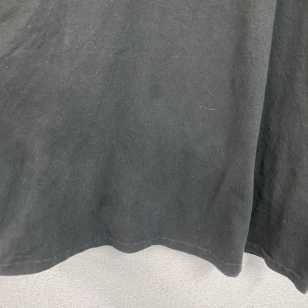 Hanes　ヘインズ　半袖プリントTシャツ　SECTOR X　ゲームリモコン　ゲーム　クルーネック　黒　ブラック　Lサイズ　古着