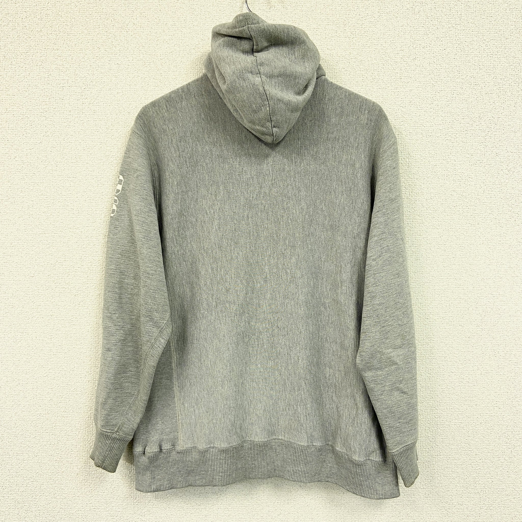 VANS バンズ　フルジップスウェットパーカー/フーディー　灰色　グレー　Mサイズ　古着