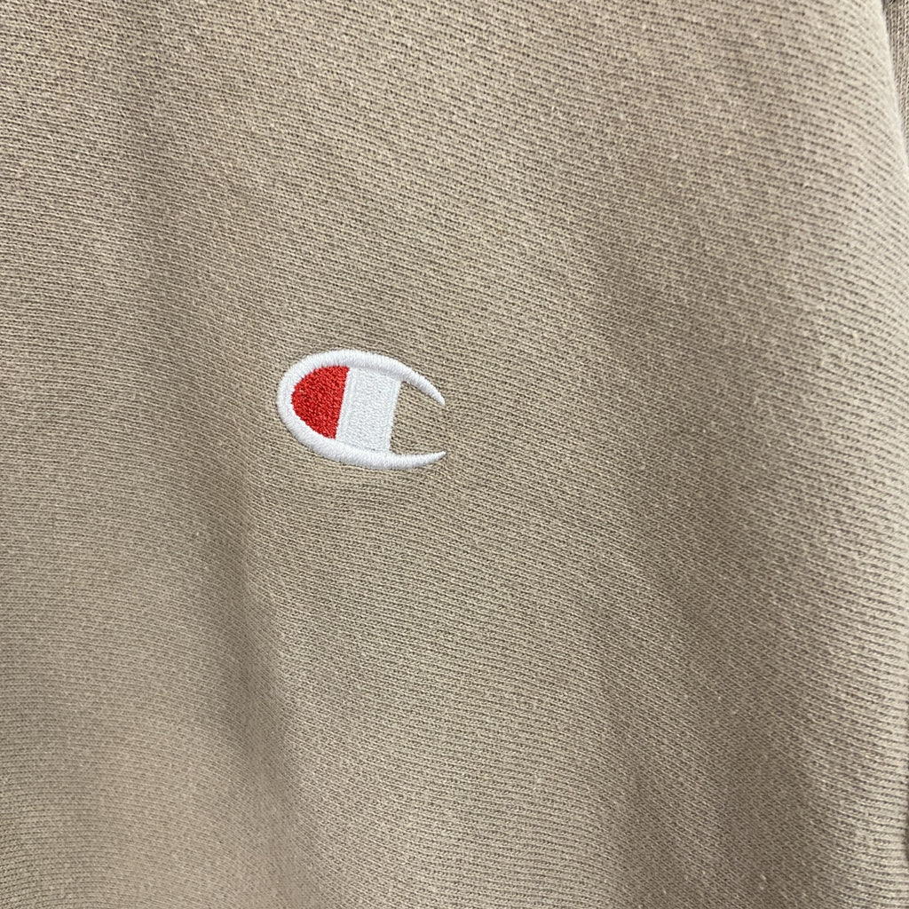 Champion　チャンピオン　リバースウィーブ　スウェットパーカー/フーディー　ベージュ　Sサイズ トレーナー スウェットトップス フード付き 古着