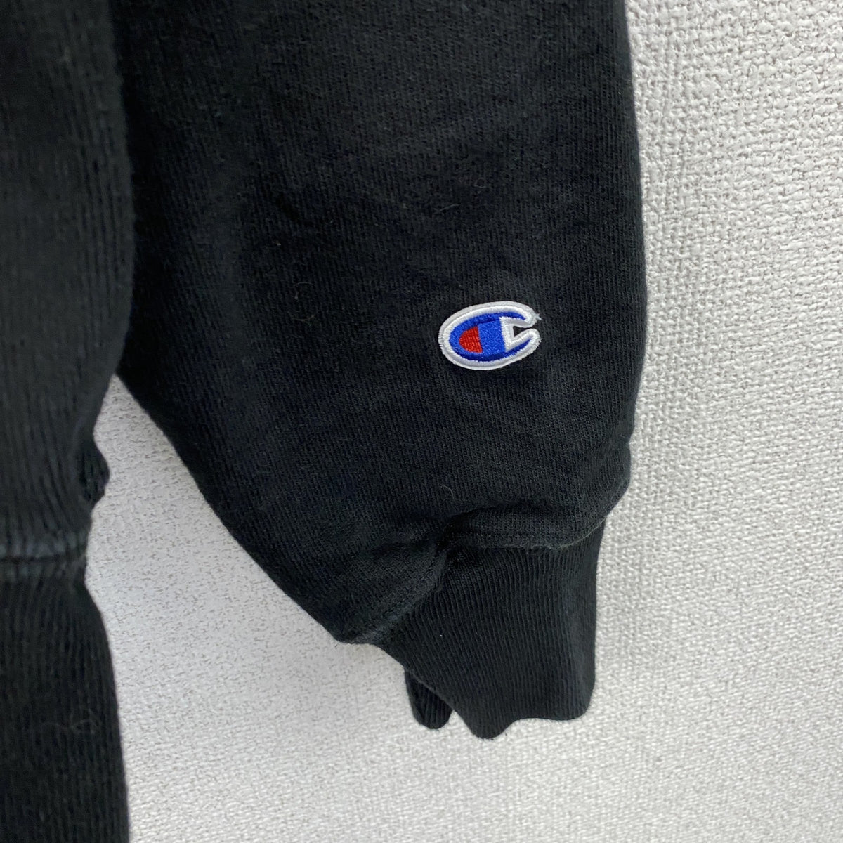 Champion　チャンピオン　リバースウィーブ　スウェットパーカー/フーディー　黒　ブラック　Sサイズ トレーナー スウェットトップス フード付き 古着