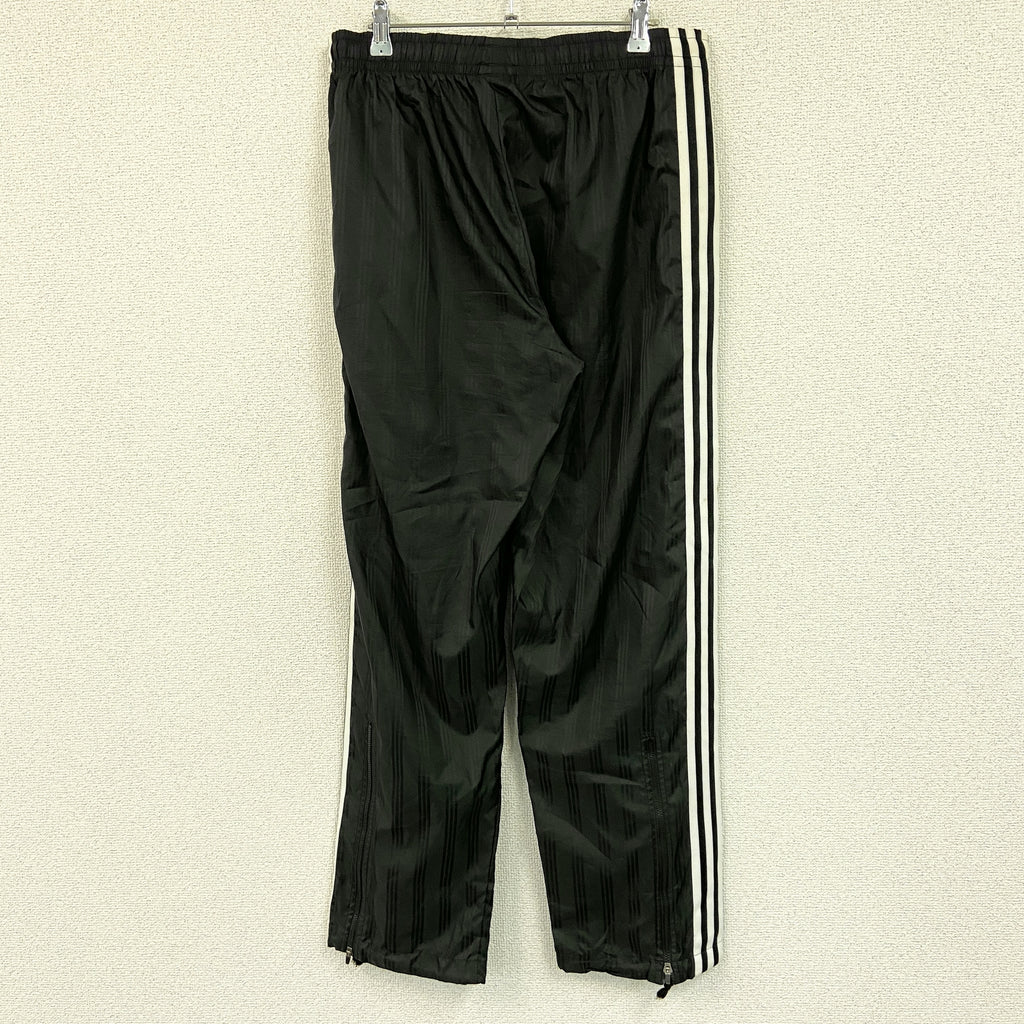 adidas　アディダス　トラックパンツ/トレーニングパンツ　黒　ブラック　Lサイズ　古着