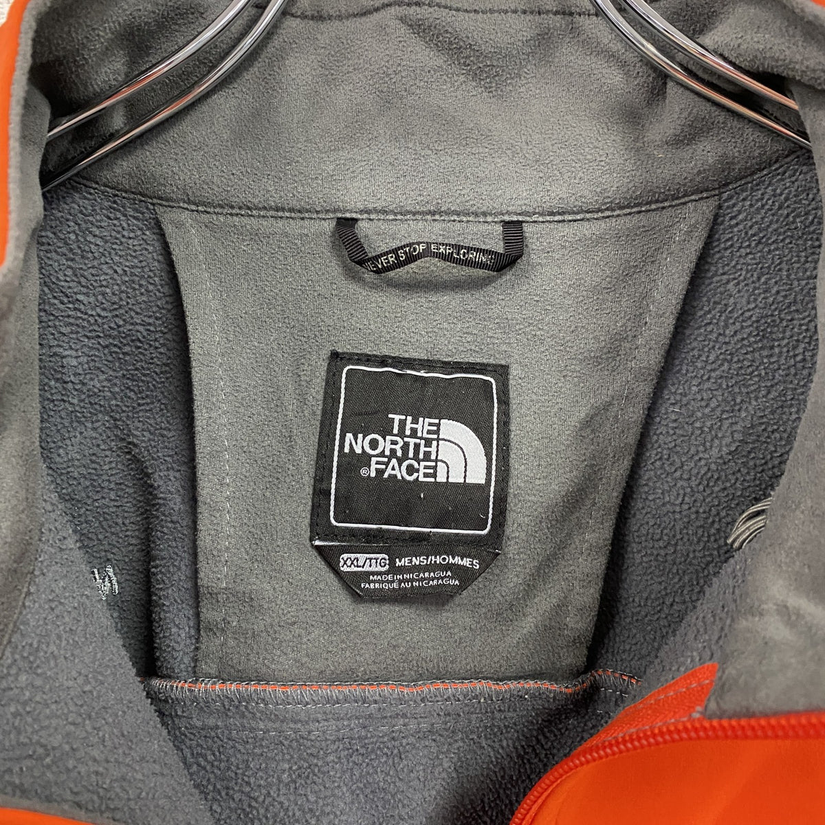 THE NORTH FACE　ザ・ノースフェイス　Apex Bionic Jacket　刺繍ロゴ　オレンジ　2XLサイズ　古着