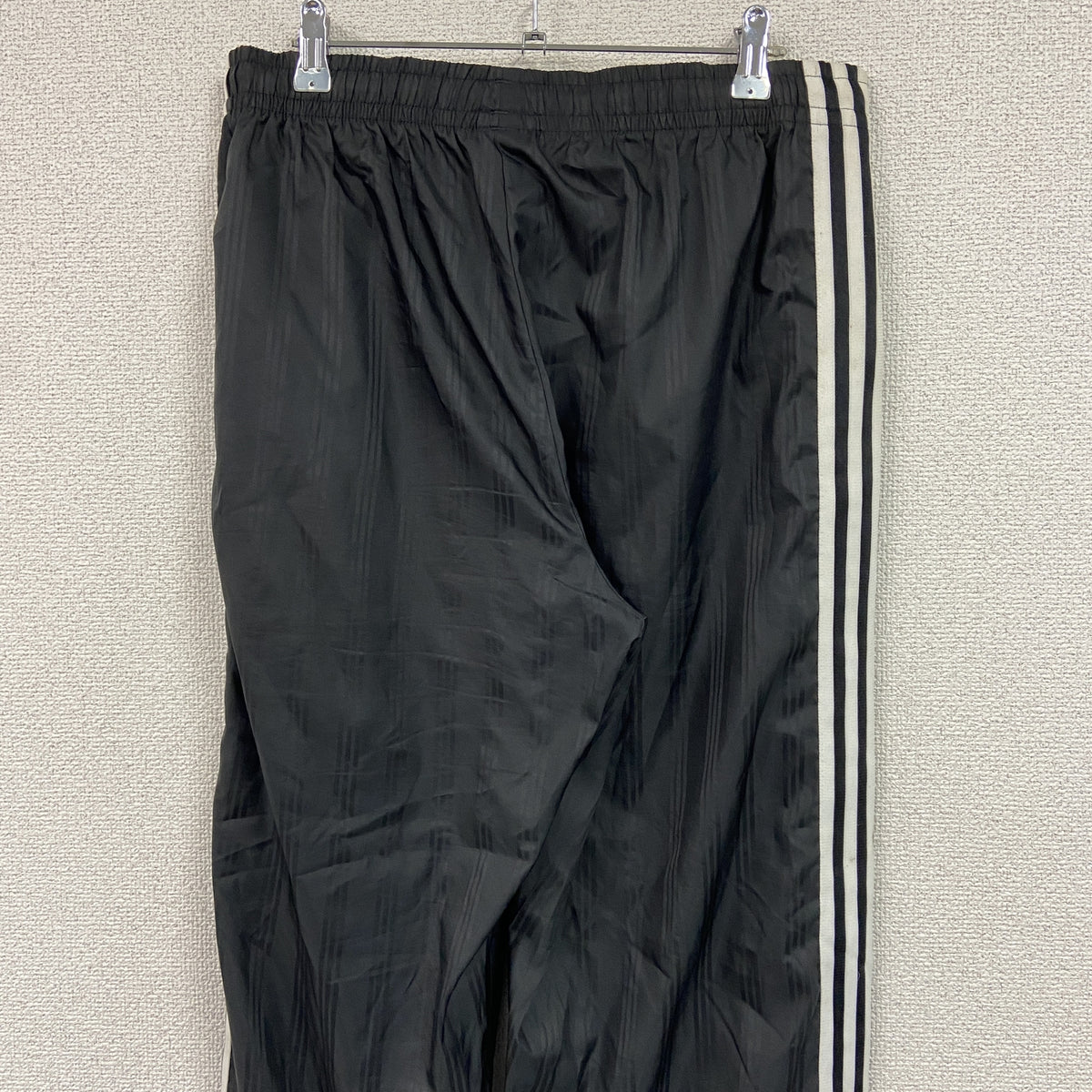 adidas　アディダス　トラックパンツ/トレーニングパンツ　黒　ブラック　Lサイズ　古着