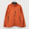 THE NORTH FACE　ザ・ノースフェイス　Apex Bionic Jacket　刺繍ロゴ　オレンジ　2XLサイズ　古着