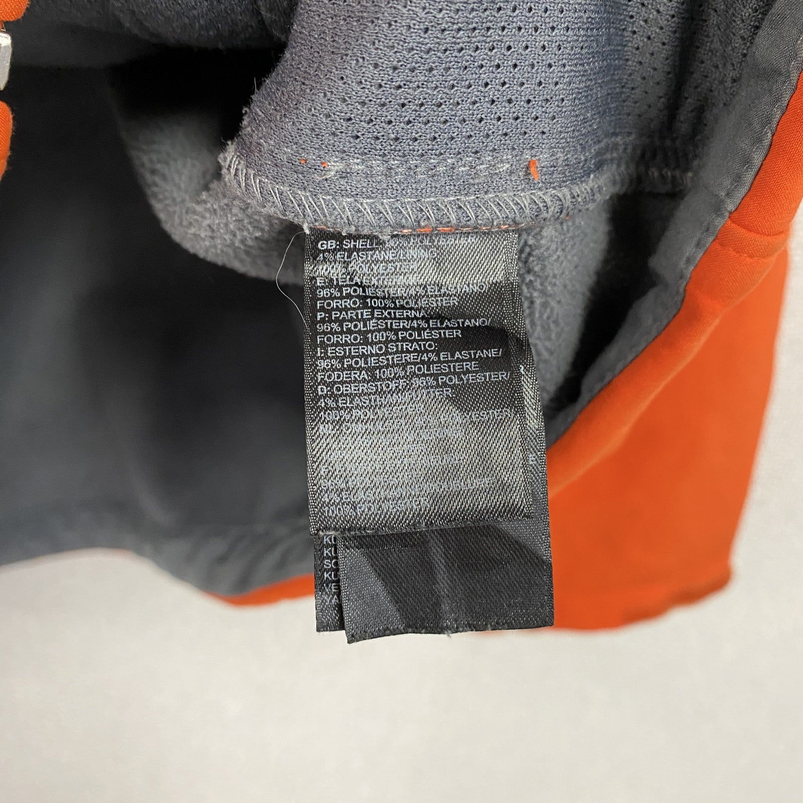 THE NORTH FACE　ザ・ノースフェイス　Apex Bionic Jacket　刺繍ロゴ　オレンジ　2XLサイズ　古着