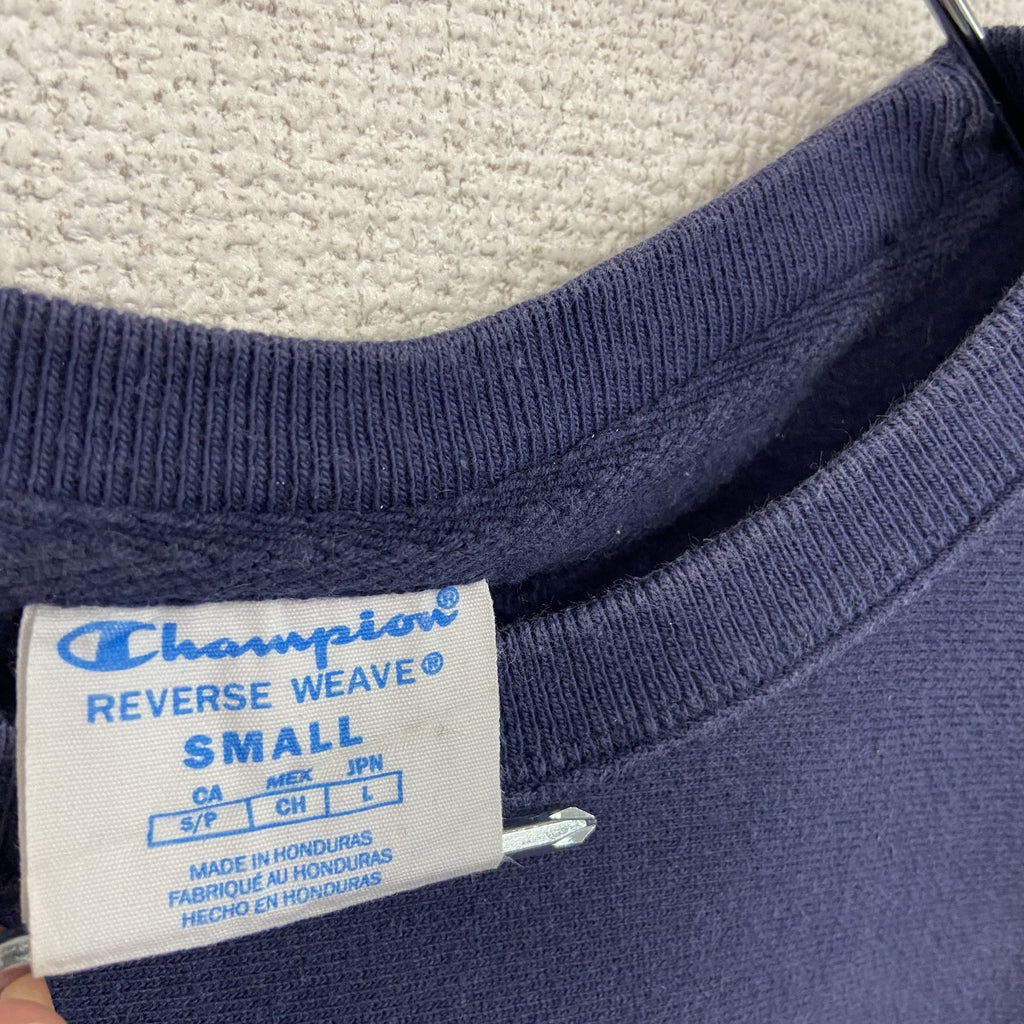Champion　チャンピオン　リバースウィーブ　スウェット/トレーナー　フェード　ヘビーウエイト　現行　紺　ネイビー　Sサイズ　古着