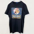 半袖プリントTシャツ　Angry Birds Star Wars　アングリーバード スターウォーズ　黒　ブラック　Sサイズ　古着