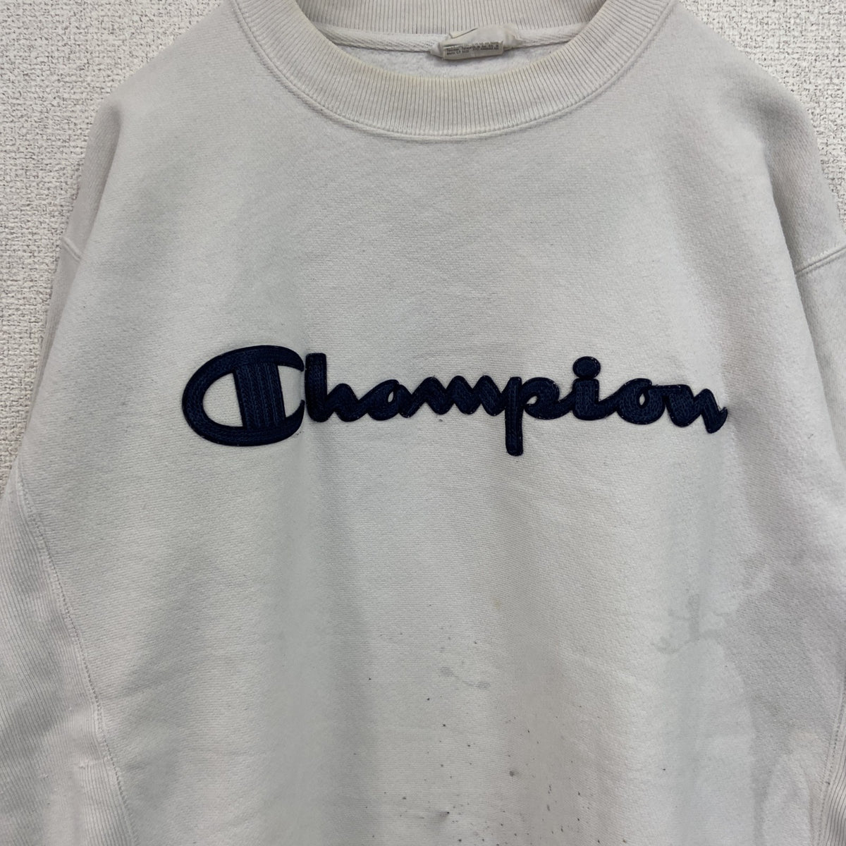 Champion　チャンピオン　リバースウィーブ　スウェット/トレーナー　白　ホワイト　Mサイズ　古着