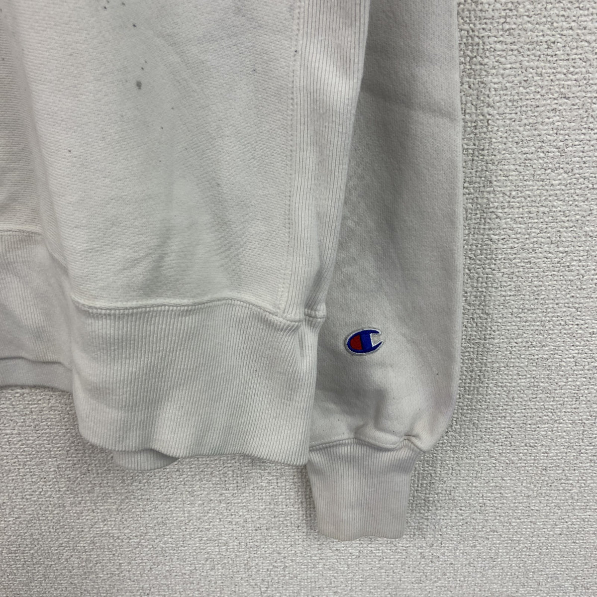 Champion　チャンピオン　リバースウィーブ　スウェット/トレーナー　白　ホワイト　Mサイズ　古着
