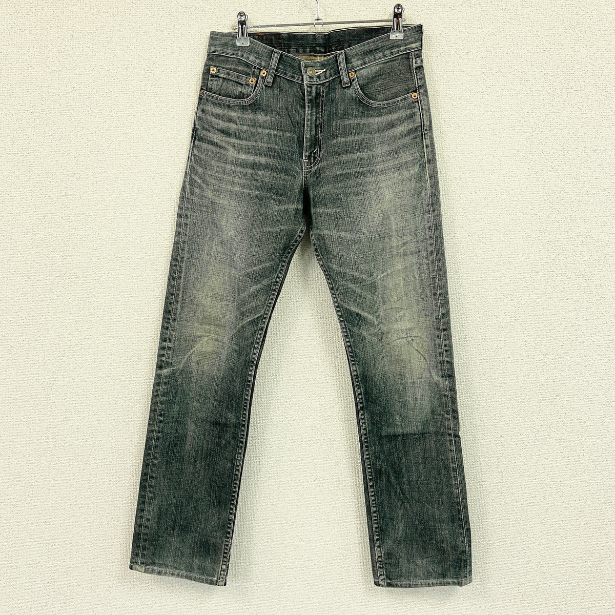 Levi's　リーバイス　505　デニムパンツ　ジップフライ　インディゴ　W30サイズ　古着