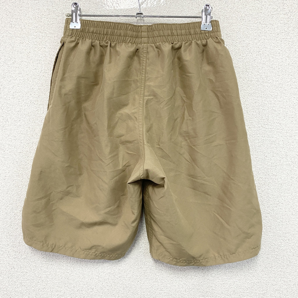 NIKE　ナイキ　ハーフパンツ/ショートパンツ　スウッシュ　ベージュ　Sサイズ　古着