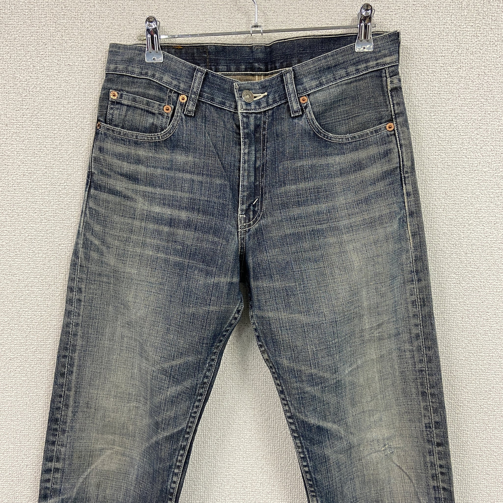 Levi's　リーバイス　505　デニムパンツ　ジップフライ　インディゴ　W30サイズ　古着